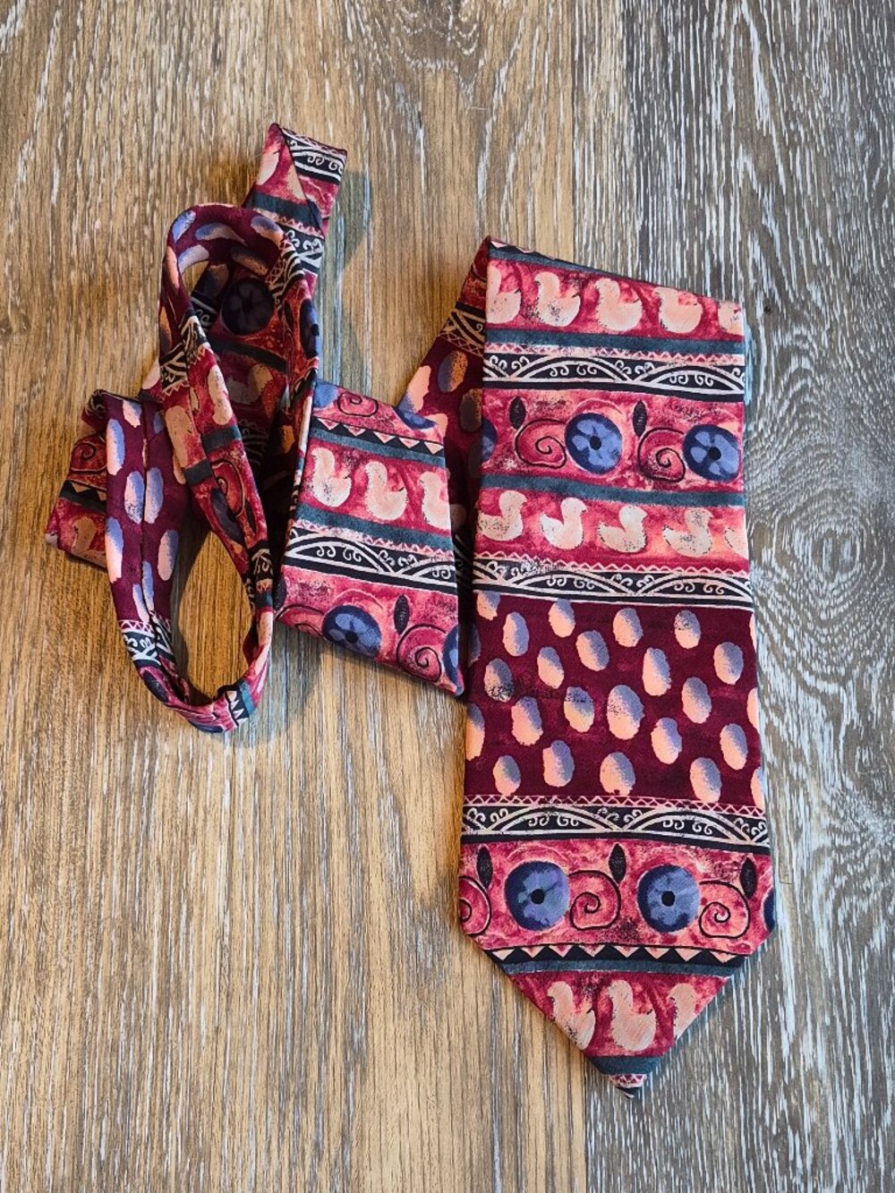 J. Garcia Snail Garden Neck Tie